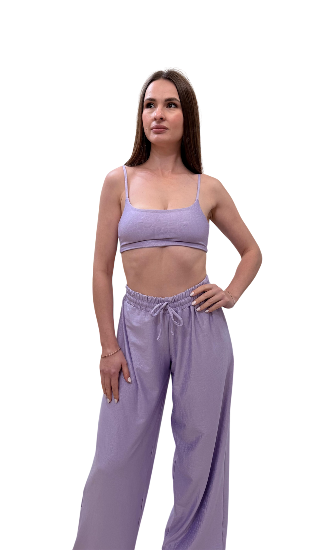 Pantalona Wide Croco