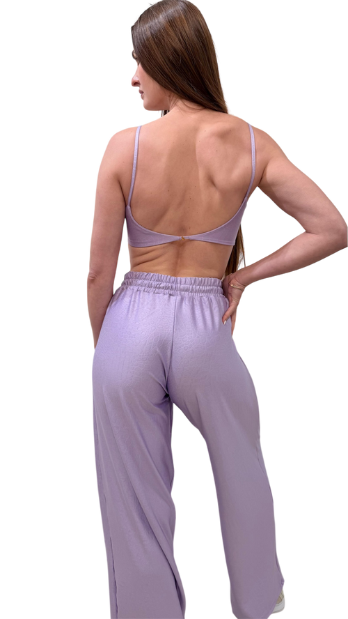 Pantalona Wide Croco